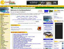 Tablet Screenshot of caribbeanchoice.com